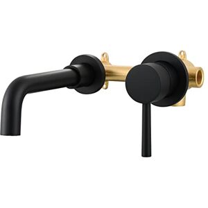 CIENCIA Latão preto pintura bacia torneira, monocomando montado na parede casa de banho misturador lavatório torneiras lavatório torneira para casa de banho vaidade ou tigela pia, CIENCIA Latão preto pintura bacia torneira, monocomando montado na parede casa de banho misturador lavatório torneiras lavatório torneira para casa de banho vaidade ou tigela pia,