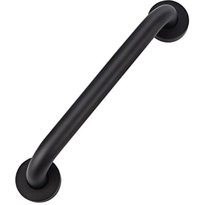 supregear Barra de aderência para casa de banho, 40 cm antiderrapante 201 aço inoxidável segurança barra de aderência com acabamento oleado pega para a banheira, sanita, cozinha, quarto, chuveiro supregear Barra de aderência para casa de banho, 40 cm antiderrapante 201 aço inoxidável segurança barra de aderência com acabamento oleado pega para a banheira, sanita, cozinha, quarto, chuveiro