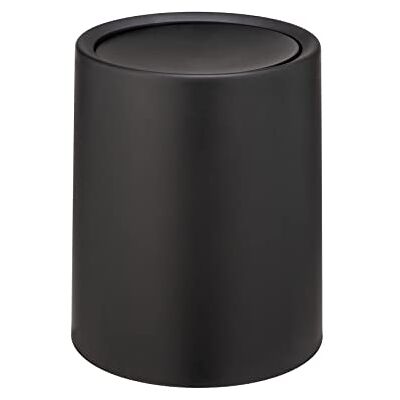 Wenko Lixeira Atri, caixote do lixo higiénico de 6 litros com tampa de plástico de qualidade com balde interno, com invólucro que torna a bolsa invisível, (An./P x Al. ): Ø 21 x 25,5 cm, preto Wenko Lixeira Atri, caixote do lixo higiénico de 6 litros com tampa de plástico de qualidade com balde interno, com invólucro que torna a bolsa invisível, (An./P x Al. ): Ø 21 x 25,5 cm, preto