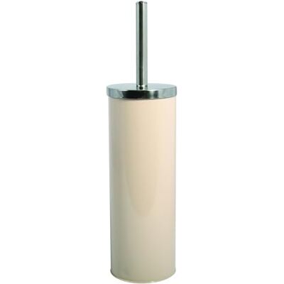 MSV Piaçaba com suporte, aço inoxidável e aço, para guardar acessórios de duche e casa de banho, Ø 10 x 40 cm, bege, ideal para produtos de cuidados pessoais MSV Piaçaba com suporte, aço inoxidável e aço, para guardar acessórios de duche e casa de banho, Ø 10 x 40 cm, bege, ideal para produtos de cuidados pessoais