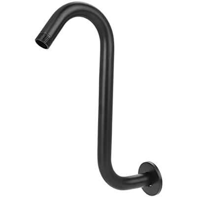 Generic Braço de extensão de chuveiro curvo em S de grande altura, de aço inoxidável, 8 polegadas, preto, para pessoas altas Generic Braço de extensão de chuveiro curvo em S de grande altura, de aço inoxidável, 8 polegadas, preto, para pessoas altas