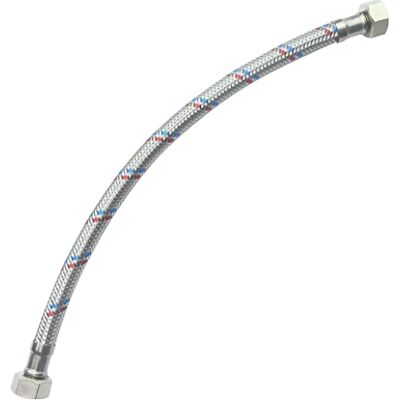 AERZETIX Mangueira de conexão flexível 300mm 3/8" fêmea 3/8" fêmea torneira monocomando para cozinha, banheiro, canalização AERZETIX Mangueira de conexão flexível 300mm 3/8" fêmea 3/8" fêmea torneira monocomando para cozinha, banheiro, canalização