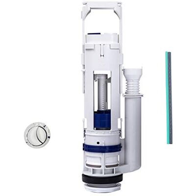 Geberit Impuls Twico 1 válvula de descarga dupla para autoclismo de sanita, válvula de saída de substituição Geberit Impuls Twico 1 válvula de descarga dupla para autoclismo de sanita, válvula de saída de substituição