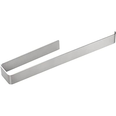 Vista Toalheiros de casa de banho sem broca 38 cm, toalheiro chuveiro em aço inoxidável 304, toalheiro autocolante em U para cozinha e quarto, prata escovado Vista Toalheiros de casa de banho sem broca 38 cm, toalheiro chuveiro em aço inoxidável 304, toalheiro autocolante em U para cozinha e quarto, prata escovado