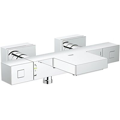 Grohe Cube Misturador térmico de casa de banho, cromado (Ref.34 497 000) Grohe Cube Misturador térmico de casa de banho, cromado (Ref.34 497 000)