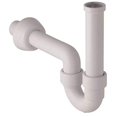 Geberit Modelo 151.100.11.1 - Sifão para pia branco ajustável 11/4x40mm Geberit Modelo 151.100.11.1 - Sifão para pia branco ajustável 11/4x40mm