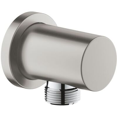Grohe Rainshower Cotovelo de saída flor redondo (27 057 DC0), cinzento Grohe Rainshower Cotovelo de saída flor redondo (27 057 DC0), cinzento