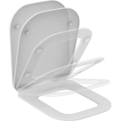 Ideal Standard Tonic II assento WC envolvente, angular branco (Alpin) Ideal Standard Tonic II assento WC envolvente, angular branco (Alpin)