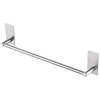 KES Toalheiros de casa de banho parede toalheiro autocolante 40 cm barra autocolante casa de banho aço inoxidável SUS304 superfície escovada, A7000S40-2 KES Toalheiros de casa de banho parede toalheiro autocolante 40 cm barra autocolante casa de banho aço inoxidável SUS304 superfície escovada, A7000S40-2
