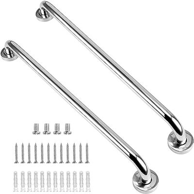 supregear Barra para casa de banho (2 pacotes), 80 cm aderência para casa de banho barras de segurança aço inoxidável 304 balança de assento cromado para banheira sanita cozinha quarto, parafuso oculto parede montado supregear Barra para casa de banho (2 pacotes), 80 cm aderência para casa de banho barras de segurança aço inoxidável 304 balança de assento cromado para banheira sanita cozinha quarto, parafuso oculto parede montado