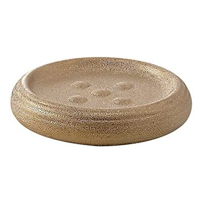 Gedy Astrid Saboneteira, cerâmica, ouro, 12 x 12 x 2,6 Gedy Astrid Saboneteira, cerâmica, ouro, 12 x 12 x 2,6