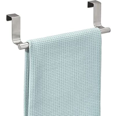 iDesign Forma Prata de Aço Inoxidável Suporte para Toalhas iDesign Forma Prata de Aço Inoxidável Suporte para Toalhas