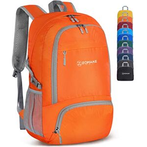 ZOMAKE Mochila dobrável leve mochilas de caminhada pequena mochila com resistência à água 30 l para homem mulher viagem trekking desporto ZOMAKE Mochila dobrável leve mochilas de caminhada pequena mochila com resistência à água 30 l para homem mulher viagem trekking desporto