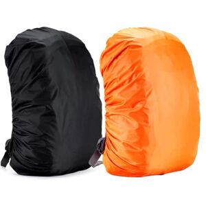 Yogopro Capa Impermeável para Mochila, 2 Peças Protetor de Chuva para Mochila, 30~65L Capa de Bolsa, Bolsa Protetora de Chuva para Camping, Caminhadas, Excursões, 40L-50L (Preto e Laranja) Yogopro Capa Impermeável para Mochila, 2 Peças Protetor de Chuva para Mochila, 30~65L Capa de Bolsa, Bolsa Protetora de Chuva para Camping, Caminhadas, Excursões, 40L-50L (Preto e Laranja)