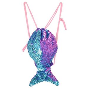 YAAVAAW Mochila Mágica de Lentejuelas para Meninas, Mochila Reversivel com Cauda de Sereia Brilhante, Bolsa de Lentejuelas para Dança, Esporte, Natação, Moda Linda Mochilas com Corda de Bombeamento YAAVAAW Mochila Mágica de Lentejuelas para Meninas, Mochila Reversivel com Cauda de Sereia Brilhante, Bolsa de Lentejuelas para Dança, Esporte, Natação, Moda Linda Mochilas com Corda de Bombeamento