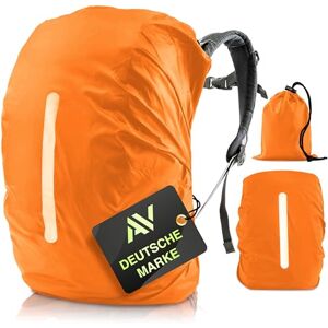 AVANA Protetor de chuva para mochilas com tiras refletoras (10 – 70 l), impermeável, mochila refletora, cor laranja AVANA Protetor de chuva para mochilas com tiras refletoras (10 – 70 l), impermeável, mochila refletora, cor laranja