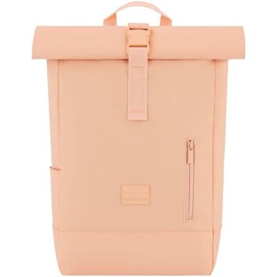 Johnny Urban Mochila de mulher e homem laranja Robin Medium Roll Top grande para escola, universidade, trabalho compartimento para portátil impermeável Johnny Urban Mochila de mulher e homem laranja Robin Medium Roll Top grande para escola, universidade, trabalho compartimento para portátil impermeável