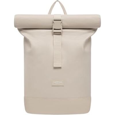 LARKSON Mochila mulher e homem Janne Small mochila pequena com compartimento para portátil para trabalho universitário viagens e bicicleta repelente de água, Areia, S LARKSON Mochila mulher e homem Janne Small mochila pequena com compartimento para portátil para trabalho universitário viagens e bicicleta repelente de água, Areia, S