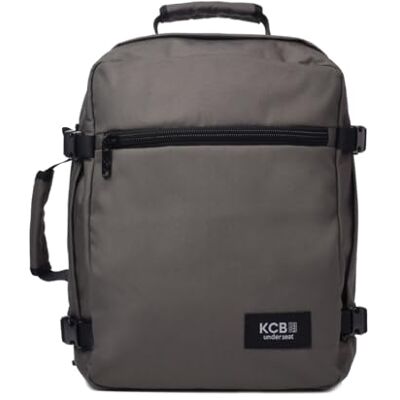 KCB Mochila Underseat Mala de mão low-cost mala de cabine de avião, bagagem de viagem para Ryanair, Vueling e Easyjet 100% vegano, cor Khaki KCB Mochila Underseat Mala de mão low-cost mala de cabine de avião, bagagem de viagem para Ryanair, Vueling e Easyjet 100% vegano, cor Khaki