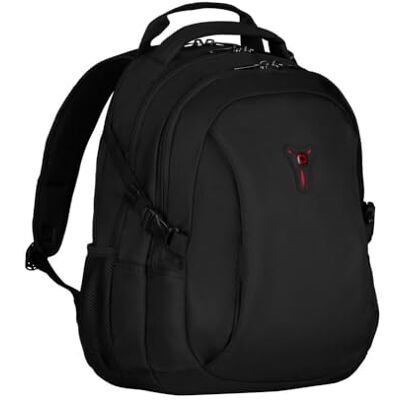 Wenger Sidebar Mochila para portátil, portátil de até 16", tablet de até 10", organizador de artigos, 26 l, mulher homem, escritório viagens negócios universidade, preto, Wenger Sidebar Mochila para portátil, portátil de até 16", tablet de até 10", organizador de artigos, 26 l, mulher homem, escritório viagens negócios universidade, preto,