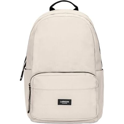 LARKSON Mochila mulher e homem Nº 3 mochilas portátil escolares jovens viagem universitária impermeável, Areia, Moderno LARKSON Mochila mulher e homem Nº 3 mochilas portátil escolares jovens viagem universitária impermeável, Areia, Moderno