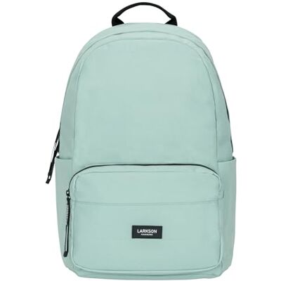 LARKSON Mochila de mulher e homem menta não 3 mochilas portátil escolares jovens viagem universitária impermeável LARKSON Mochila de mulher e homem menta não 3 mochilas portátil escolares jovens viagem universitária impermeável