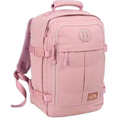 Cabin Max Mochila de viagem 40x20x25 para bagagem de mão Mochila abaixo do assento adequada para Ryanair (20L Poliéster Reciclado RPET), Bagagem de mão Cabin Max Mochila de viagem 40x20x25 para bagagem de mão Mochila abaixo do assento adequada para Ryanair (20L Poliéster Reciclado RPET), Bagagem de mão