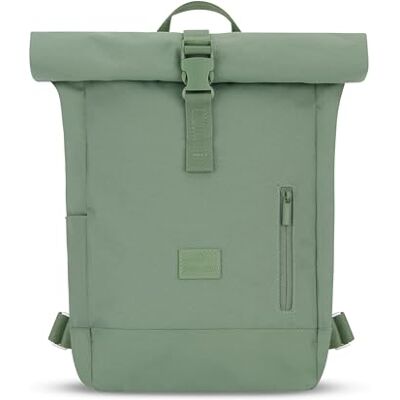 Johnny Urban Mochila para Mulheres e Homens Robin Small Enrolável e Espaço para Portátil de 12" Trabalho, Escritório ou Universidade Repelente à Água, Verde, Tamanho único Johnny Urban Mochila para Mulheres e Homens Robin Small Enrolável e Espaço para Portátil de 12" Trabalho, Escritório ou Universidade Repelente à Água, Verde, Tamanho único