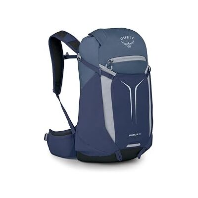 Osprey Sportlite Mochila leve de caminhada unissexo adulto, Serenity Blue, Tamanho único, Estética desportiva e funcional ao ar livre Osprey Sportlite Mochila leve de caminhada unissexo adulto, Serenity Blue, Tamanho único, Estética desportiva e funcional ao ar livre