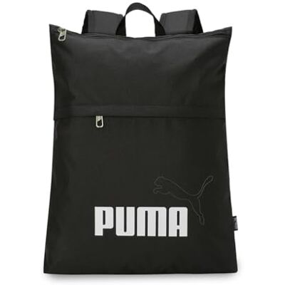 PUMA Phase Elemental Backpack, mochila infantil unissexo, Black, OSFA PUMA Phase Elemental Backpack, mochila infantil unissexo, Black, OSFA