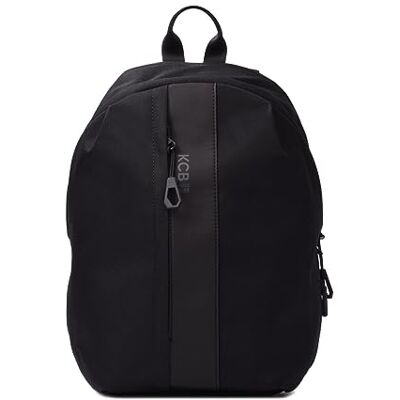KCB Mochila Grande Hole Portátil, 100% vegano, cor preta KCB Mochila Grande Hole Portátil, 100% vegano, cor preta