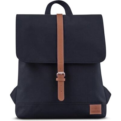 Johnny Urban Mochila mulher MIA Malas elegantes de mulher para estudantes e tempos livres mochila pequena compartimento para portátil impermeável, Preto/castanho, Tamanho único Johnny Urban Mochila mulher MIA Malas elegantes de mulher para estudantes e tempos livres mochila pequena compartimento para portátil impermeável, Preto/castanho, Tamanho único