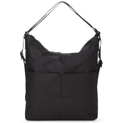 KCB Mochila dupla Versátil e prático, vários bolsos com fecho de correr, material resistente, alças ajustáveis, 100% vegano KCB Mochila dupla Versátil e prático, vários bolsos com fecho de correr, material resistente, alças ajustáveis, 100% vegano