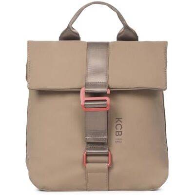 KCB Mochila anti-roubo grande Chain seguro, 100 % vegano cor Taupe Design seguro e espaçoso, bolsos multiusos com fecho de correr, material resistente, alças ajustáveis KCB Mochila anti-roubo grande Chain seguro, 100 % vegano cor Taupe Design seguro e espaçoso, bolsos multiusos com fecho de correr, material resistente, alças ajustáveis