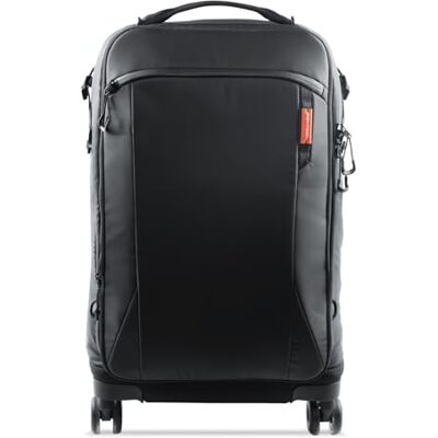 PGYTECH Mochila Fotográfica con Ruedas 2 en 1, Equipaje de Mano, Negra Trolley para câmara expansão 10 l, compartimento para portátil de 16 pol, rodas silenciosas removíveis, capa para chuva PGYTECH Mochila Fotográfica con Ruedas 2 en 1, Equipaje de Mano, Negra Trolley para câmara expansão 10 l, compartimento para portátil de 16 pol, rodas silenciosas removíveis, capa para chuva
