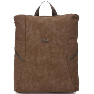KCB Mochila anti-roubo grande side Conforto e segurança, design moderno e de qualidade, ideal para viagens e dia a dia, alças ajustáveis, 100% vegano, cor castanho KCB Mochila anti-roubo grande side Conforto e segurança, design moderno e de qualidade, ideal para viagens e dia a dia, alças ajustáveis, 100% vegano, cor castanho