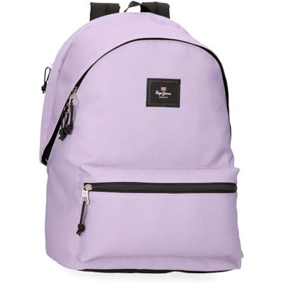Pepe Jeans Aris Colorful mochila, lilás, 31 x 44 x 17,5 cm Pepe Jeans Aris Colorful mochila, lilás, 31 x 44 x 17,5 cm