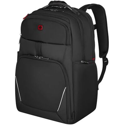 Wenger Meteor Mochila para portátil com compartimento para tablet, notebook de até 17", 30 l, mulher/homem, negócios, universidade, escola de viagens, preto, Wenger Meteor Mochila para portátil com compartimento para tablet, notebook de até 17", 30 l, mulher/homem, negócios, universidade, escola de viagens, preto,