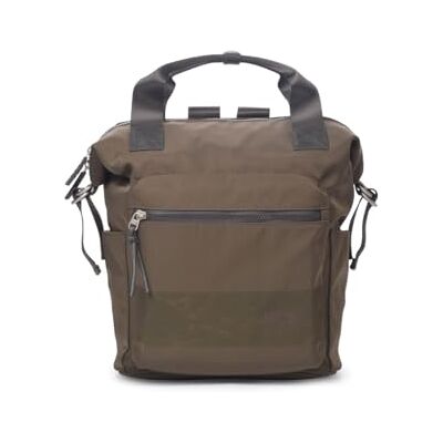 KCB Mochila média Wide design resistente, funcional e espaçoso, perfeita para o dia a dia, alças ajustáveis, 100% vegano, Dióspiro, Mochilas rucksack KCB Mochila média Wide design resistente, funcional e espaçoso, perfeita para o dia a dia, alças ajustáveis, 100% vegano, Dióspiro, Mochilas rucksack