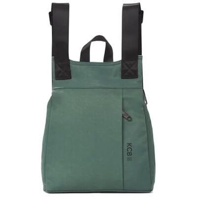 KCB Mochila anti-roubo pequena Maze 100% vegana, mochila compacta para mulher com segurança extra KCB Mochila anti-roubo pequena Maze 100% vegana, mochila compacta para mulher com segurança extra