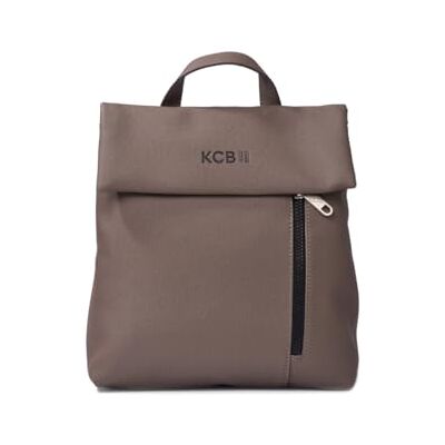 KCB Mochila pequena Strong 100% vegana, Toupeira, S KCB Mochila pequena Strong 100% vegana, Toupeira, S