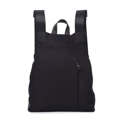 KCB Mochila anti-roubo pequena Maze 100% vegana, mochila compacta para mulher com segurança extra KCB Mochila anti-roubo pequena Maze 100% vegana, mochila compacta para mulher com segurança extra
