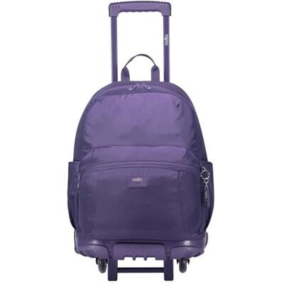TOTTO Mochila escolar unissexo rosa com rodas Trik L, Tamanho Único, Roxo, Grande TOTTO Mochila escolar unissexo rosa com rodas Trik L, Tamanho Único, Roxo, Grande