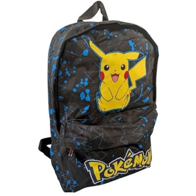 mybagstory Pokémon Mochila criança 42 x 30 x 18 cm, bolsa escolar infantil com 1 compartimento com fecho de correr e bolso frontal, bolsa leve CP CE1 CE2 mochila Pokémon primária mybagstory Pokémon Mochila criança 42 x 30 x 18 cm, bolsa escolar infantil com 1 compartimento com fecho de correr e bolso frontal, bolsa leve CP CE1 CE2 mochila Pokémon primária