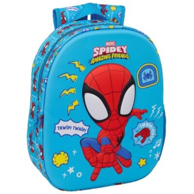 Safta Estojo escolar duplo 3D Iron Man Marvel, suporte para crianças com dois compartimentos e zíperes, alça lateral, medidas 21 x 6 x 8 cm, estojo escolar 2 compartimentos, Mochila escolar His Safta Estojo escolar duplo 3D Iron Man Marvel, suporte para crianças com dois compartimentos e zíperes, alça lateral, medidas 21 x 6 x 8 cm, estojo escolar 2 compartimentos, Mochila escolar His
