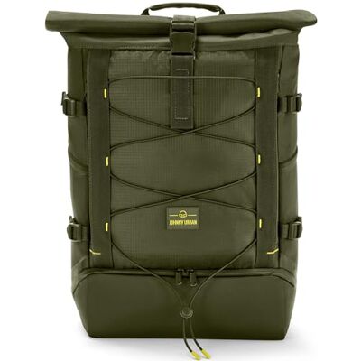 Johnny Urban Mochila de rolo para mulher e homem Allen Large Move grande mala para escola, universidade, trabalho, compartimento para portátil repelente de água, verde, Tamanho único, Mochilas Johnny Urban Mochila de rolo para mulher e homem Allen Large Move grande mala para escola, universidade, trabalho, compartimento para portátil repelente de água, verde, Tamanho único, Mochilas