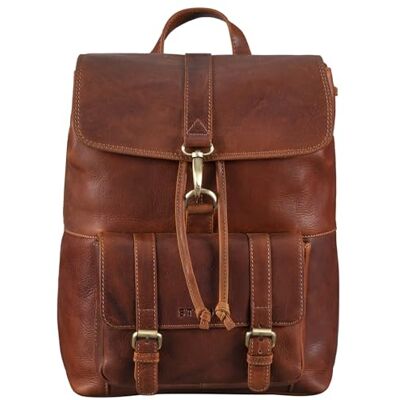 STILORD '' Mochila de couro vintage mulher mochila computador portátil 13,3 polegadas casual Daypack ideal como mala universidade trabalho viagem pele genuína, Porto Castanho, M, Mochila STILORD '' Mochila de couro vintage mulher mochila computador portátil 13,3 polegadas casual Daypack ideal como mala universidade trabalho viagem pele genuína, Porto Castanho, M, Mochila