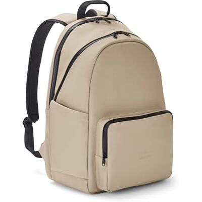 Johnny Urban Mochila mulher e homem bege Bradley mochila de dia para trabalho, colégio, lazer carteira escolar com compartimento para portátil de 16 polegadas para meninos e meninas repelente de água Johnny Urban Mochila mulher e homem bege Bradley mochila de dia para trabalho, colégio, lazer carteira escolar com compartimento para portátil de 16 polegadas para meninos e meninas repelente de água