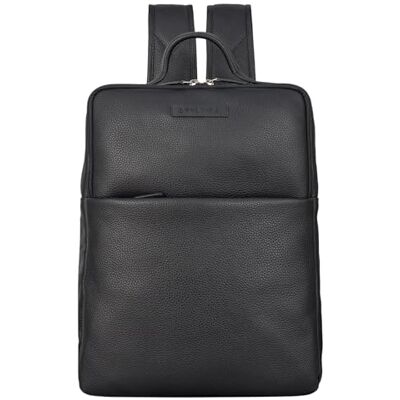 STILORD "" Mochila elegante para computador de 14 polegadas, mochilas de couro para negócios, homem, mulher, backpack de trabalho, couro genuíno, Preto, L, Mochilas diárias STILORD "" Mochila elegante para computador de 14 polegadas, mochilas de couro para negócios, homem, mulher, backpack de trabalho, couro genuíno, Preto, L, Mochilas diárias