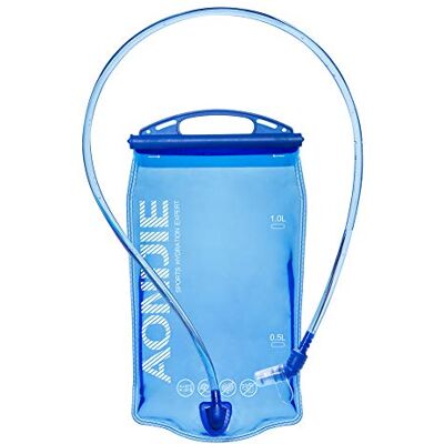 AONIJIE Saco de hidratação 3/2/1,5/1 L portátil bexiga desportiva para corrida ciclismo caminhadas (1 L-PEVA) AONIJIE Saco de hidratação 3/2/1,5/1 L portátil bexiga desportiva para corrida ciclismo caminhadas (1 L-PEVA)